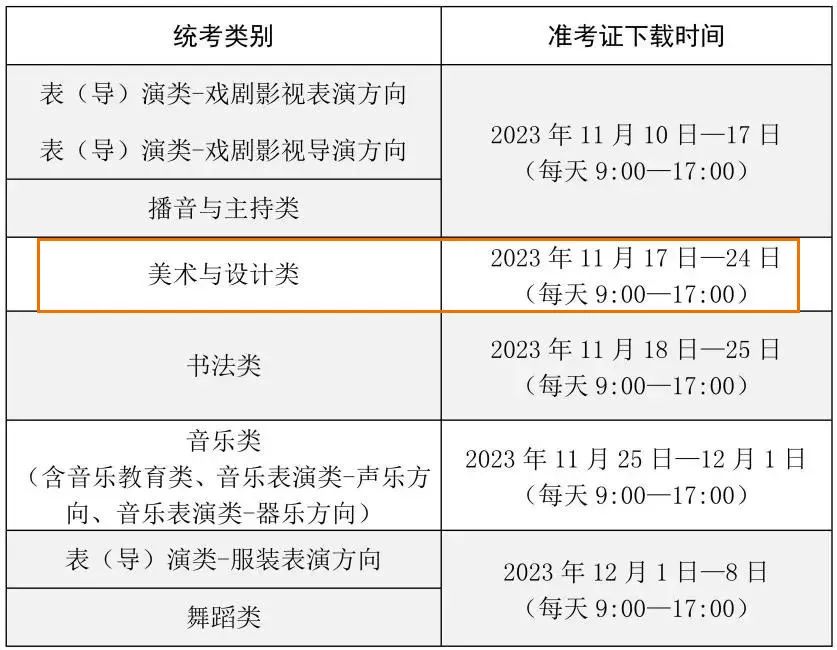 准考证下载